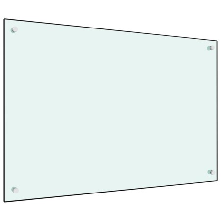 Küchenspritzschutz aus weißem Hartglas 90x60 cm von vidaXL, Küchengeräte und Utensilien - Ref: Foro24-249459, Preis: 71,29 €,...