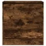 Zapatero de madera de ingeniería roble ahumado 60x34x63,5 cm de , Zapateros y organizadores de calzado - Ref: Foro24-839942, ...