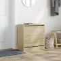 Sonoma Oak Engineered Wood Shoe Rack 60x34x63.5 cm by , Shoe racks and shoe organizers - Ref: Foro24-839940, Price: 50,52 €, ...