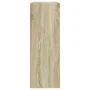 Zapatero de madera de ingeniería roble Sonoma 80x34x96,5 cm de , Zapateros y organizadores de calzado - Ref: Foro24-839968, P...