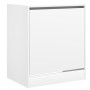 White engineered wood shoe rack 60x42x69 cm by , Shoe racks and shoe organizers - Ref: Foro24-839980, Price: 52,80 €, Discoun...