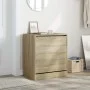 Sonoma Oak Engineered Wood Shoe Rack 60x42x69 cm by , Shoe racks and shoe organizers - Ref: Foro24-839982, Price: 49,91 €, Di...