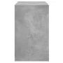 Betongraues Schuhregal aus Holzwerkstoff, 80 x 42 x 69 cm von , Schuhregale und Schuhorganisatoren - Ref: Foro24-840004, Prei...