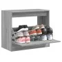 Sonoma gray engineered wood shoe rack 80x42x69 cm by , Shoe racks and shoe organizers - Ref: Foro24-840006, Price: 67,48 €, D...