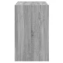 Sonoma gray engineered wood shoe rack 80x42x69 cm by , Shoe racks and shoe organizers - Ref: Foro24-840006, Price: 67,48 €, D...