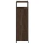 Oak brown engineered wood shoe rack 60x34x112 cm by , Shoe racks and shoe organizers - Ref: Foro24-840033, Price: 102,09 €, D...