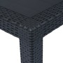 Grauer Gartentisch aus Kunststoff in Rattanoptik, 220 x 90 x 72 cm von vidaXL, Gartentische - Ref: Foro24-45608, Preis: 179,5...