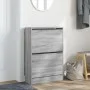 Engineered wood gray Sonoma shoerack 60x21x87.5 cm by , Shoe racks and shoe organizers - Ref: Foro24-839894, Price: 66,24 €, ...