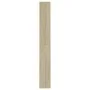 Zapatero de madera de ingeniería roble Sonoma 60x21x163,5 cm de , Zapateros y organizadores de calzado - Ref: Foro24-839905, ...