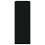 Engineered wood black shoerack 80x21x57 cm by , Shoe racks and shoe organizers - Ref: Foro24-839911, Price: 71,92 €, Discount: %