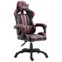 Gaming-Stuhl aus Kunstleder in der Farbe Rotwein von vidaXL, Gaming-Stühle - Ref: Foro24-20215, Preis: 151,31 €, Rabatt: %