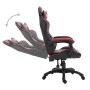 Gaming-Stuhl aus Kunstleder in der Farbe Rotwein von vidaXL, Gaming-Stühle - Ref: Foro24-20215, Preis: 153,14 €, Rabatt: %