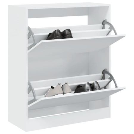 Holzwerkstoff Zapatero weiß 80x34x96,5 cm von , Schuhregale und Schuhorganisatoren - Ref: Foro24-839966, Preis: 102,54 €, Rab...