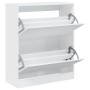 Holzwerkstoff Zapatero weiß 80x34x96,5 cm von , Schuhregale und Schuhorganisatoren - Ref: Foro24-839966, Preis: 102,54 €, Rab...