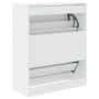 Holzwerkstoff Zapatero weiß 80x34x96,5 cm von , Schuhregale und Schuhorganisatoren - Ref: Foro24-839966, Preis: 102,54 €, Rab...