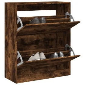 Holzwerkstoff Zapatero Räuchereiche 80x34x96,5 cm von , Schuhregale und Schuhorganisatoren - Ref: Foro24-839970, Preis: 100,5...