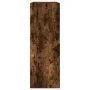 Engineered wood smoked oak shoemaker 80x34x96.5 cm by , Shoe racks and shoe organizers - Ref: Foro24-839970, Price: 100,56 €,...