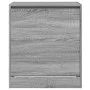 Engineered wood shoe rack in Sonoma grey, 60x42x69 cm. by , Shoe racks and shoe organizers - Ref: Foro24-839985, Price: 59,64...