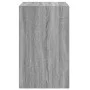 Engineered wood shoe rack in Sonoma grey, 60x42x69 cm. by , Shoe racks and shoe organizers - Ref: Foro24-839985, Price: 59,64...