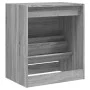 Engineered wood shoe rack in Sonoma grey, 60x42x69 cm. by , Shoe racks and shoe organizers - Ref: Foro24-839985, Price: 59,64...