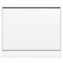 Engineered wood white shoerack 80x42x69 cm by , Shoe racks and shoe organizers - Ref: Foro24-840001, Price: 58,54 €, Discount: %
