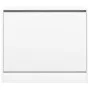 Engineered wood white shoerack 80x42x69 cm by , Shoe racks and shoe organizers - Ref: Foro24-840001, Price: 57,95 €, Discount: %