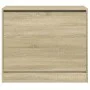 Engineered wood shoe rack in Sonoma oak, 80x42x69 cm. by , Shoe racks and shoe organizers - Ref: Foro24-840003, Price: 64,09 ...