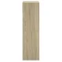 Engineered wood shoe rack in Sonoma oak, 60x34x116 cm. by , Shoe racks and shoe organizers - Ref: Foro24-840017, Price: 77,69...