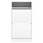 Engineered wood white shoe rack 60x34x116 cm by , Shoe racks and shoe organizers - Ref: Foro24-840015, Price: 79,63 €, Discou...