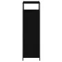 Zapatero de madera de ingeniería negro 60x34x112 cm de , Zapateros y organizadores de calzado - Ref: Foro24-840029, Precio: 9...