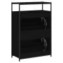 Holzwerkstoff Zapatero schwarz 75x34x112 cm von , Schuhregale und Schuhorganisatoren - Ref: Foro24-840034, Preis: 106,88 €, R...