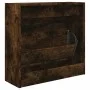 Ingenieurholzschuhmacher aus geräucherter Eiche 60x21x57 cm von , Schuhregale und Schuhorganisatoren - Ref: Foro24-839886, Pr...