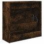 Zapatero de madera de ingeniería roble ahumado 60x21x57 cm by , Shoe racks and shoe organizers - Ref: Foro24-839886, Price: 4...
