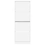 Zapatero de madera de ingeniería blanco 60x21x163,5 cm by , Shoe racks and shoe organizers - Ref: Foro24-839903, Price: 124,7...