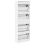 Zapatero de madera de ingeniería blanco 60x21x163,5 cm by , Shoe racks and shoe organizers - Ref: Foro24-839903, Price: 124,7...
