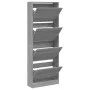 Ingenieurholzschuhregal in Sonoma-Grau 60x21x163,5 cm von , Schuhregale und Schuhorganisatoren - Ref: Foro24-839908, Preis: 1...