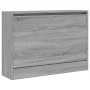 Ingenieurholzschuhregal in Sonoma-Grau 80x21x57 cm von , Schuhregale und Schuhorganisatoren - Ref: Foro24-839915, Preis: 56,0...
