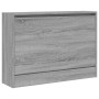 Zapatero de madera de ingeniería gris Sonoma 80x21x57 cm by , Shoe racks and shoe organizers - Ref: Foro24-839915, Price: 56,...