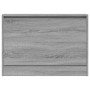 Zapatero de madera de ingeniería gris Sonoma 80x21x57 cm by , Shoe racks and shoe organizers - Ref: Foro24-839915, Price: 56,...