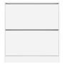 Zapatero de madera de ingeniería blanco 80x21x87,5 cm by , Shoe racks and shoe organizers - Ref: Foro24-839917, Price: 70,07 ...