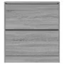 Ingenieurholzschuhregal in Sonoma-Grau 80x21x87,5 cm von , Schuhregale und Schuhorganisatoren - Ref: Foro24-839922, Preis: 82...