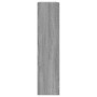 Zapatero de madera de ingeniería gris Sonoma 80x21x87,5 cm by , Shoe racks and shoe organizers - Ref: Foro24-839922, Price: 8...