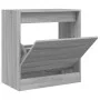 Ingenieurholzschuhregal in Sonoma-Grau 60x34x63,5 cm von , Schuhregale und Schuhorganisatoren - Ref: Foro24-839943, Preis: 61...