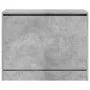 Zapatero de madera de ingeniería gris hormigón 80x34x63 cm de , Zapateros y organizadores de calzado - Ref: Foro24-839962, Pr...