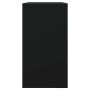 Schwarzer Holzschuhschrank aus Ingenieurholz, 80x34x63 cm. von , Schuhregale und Schuhorganisatoren - Ref: Foro24-839960, Pre...