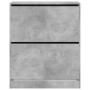 Zapatero de madera de ingeniería gris hormigón 80x34x96,5 cm by , Shoe racks and shoe organizers - Ref: Foro24-839969, Price:...