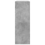 Zapatero de madera de ingeniería gris hormigón 80x34x96,5 cm by , Shoe racks and shoe organizers - Ref: Foro24-839969, Price:...