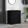 Zapatero de madera de ingeniería negro 60x42x69 cm de , Zapateros y organizadores de calzado - Ref: Foro24-839981, Precio: 58...