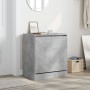 Mueble zapatero madera contrachapada gris hormigón 70x36x60 cm by , Shoe racks and shoe organizers - Ref: Foro24-839983, Pric...