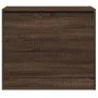 Zapatero de madera de ingeniería marrón roble 80x42x69 cm de , Zapateros y organizadores de calzado - Ref: Foro24-840007, Pre...